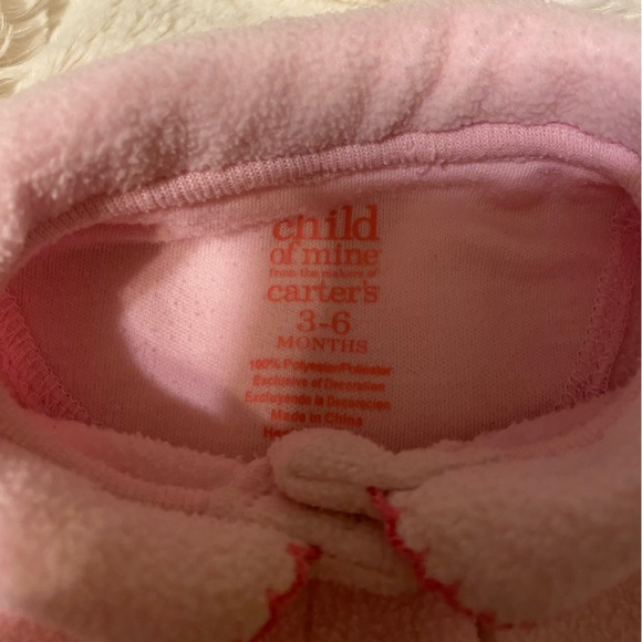 Lot of 3 Carters Footie Pajamas for Baby - Size 3-6M - Picture 10 of 10